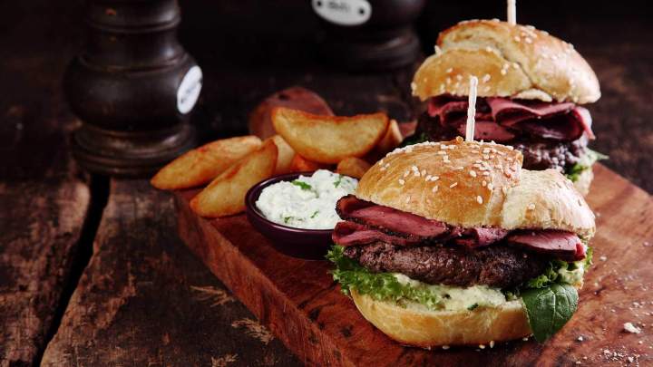 Hamburgers garnis La Réunion