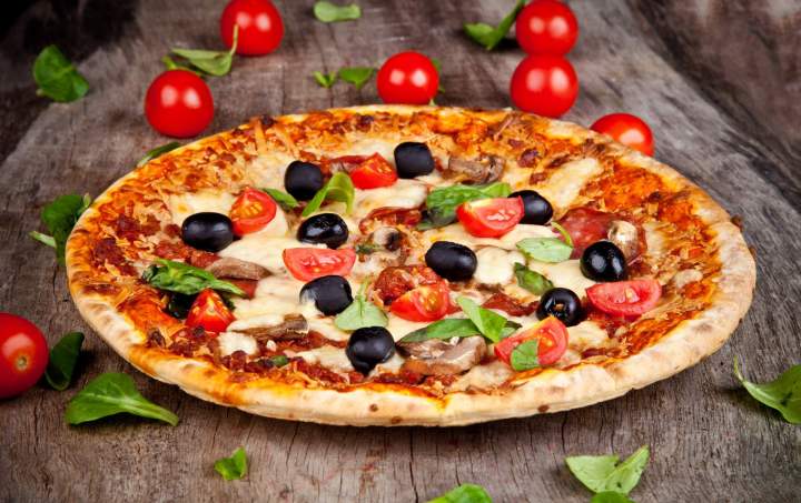 Pizza traditionnelle La Réunion